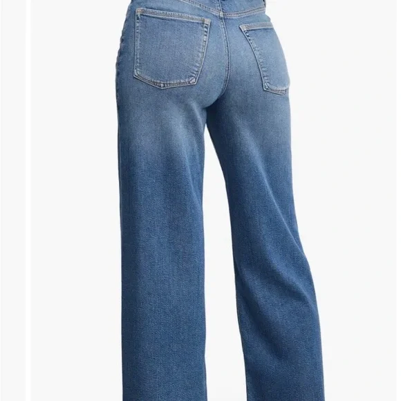 Good American Indigo Flare Jeans - Picture 2 of 10